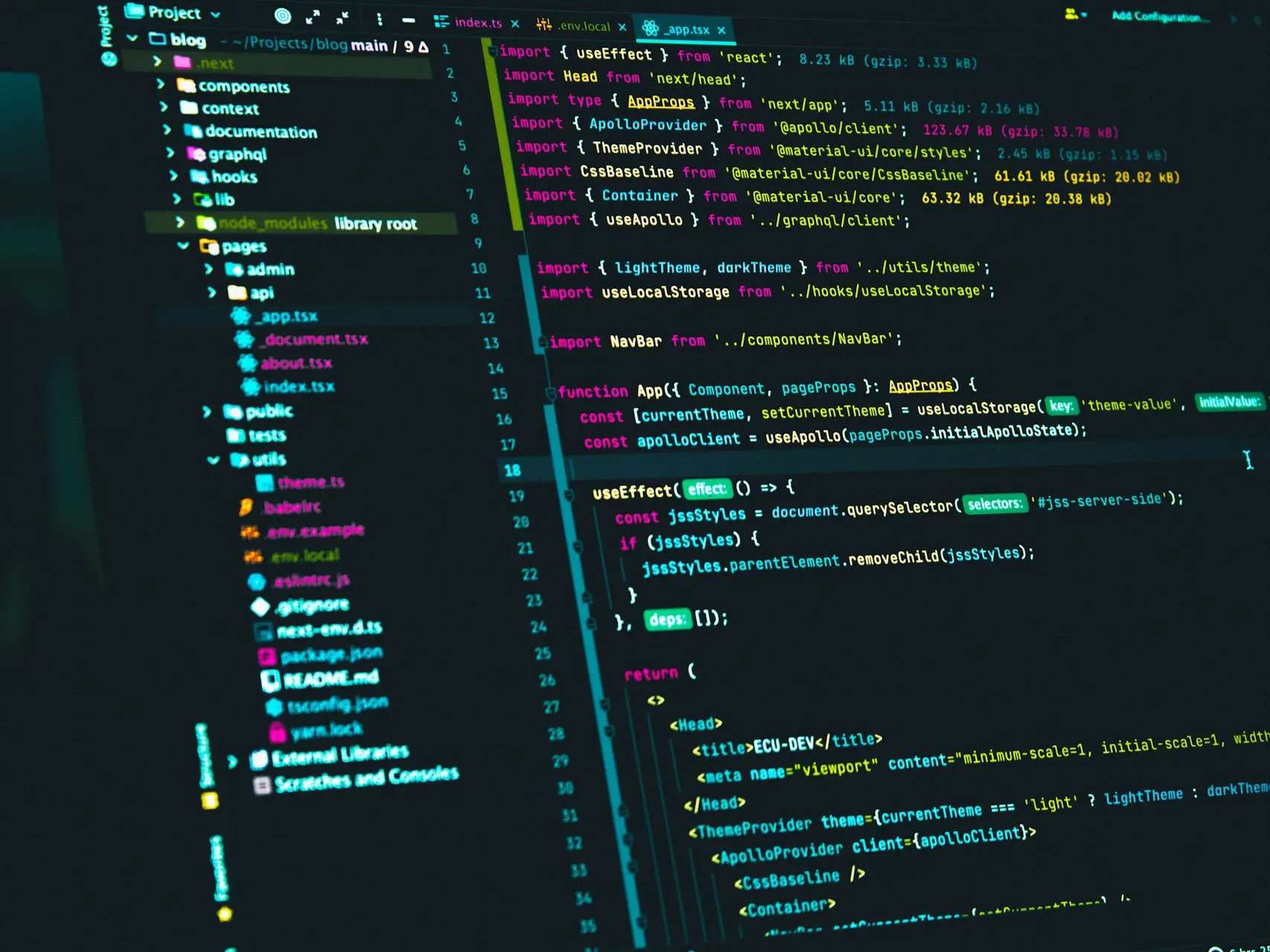 black flat screen computer monitor